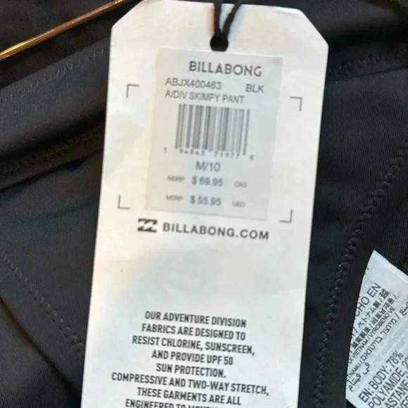 Billabong A/Div Skimpy Bottom - Black - Picture 6 of 6